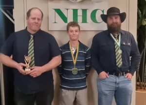 C Grade Men Justin Demaine Most Consistent, Jake Riebke B & F, Ethan Mills Coach, Thomas Weston Most Improved (absent)