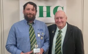 The Schutty Coaches Award Marty Gallasch A Grade Men Coach, Bill Zidov Life Member